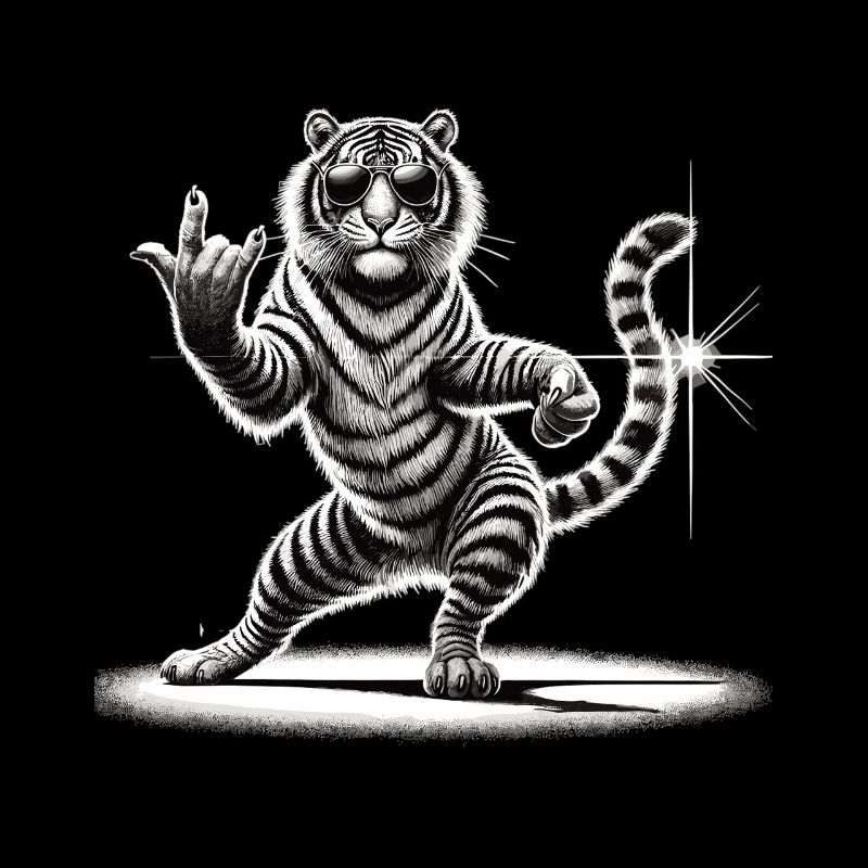 Tigre à bascule – Wild & Cool