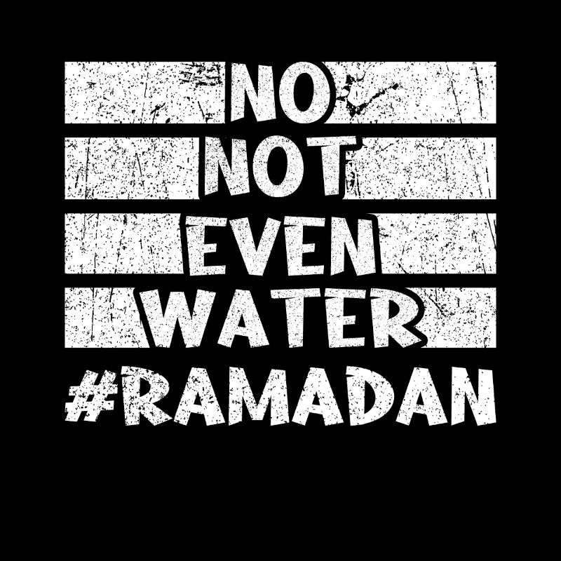 Aïd Moubarak Non, même pas l’eau Ramadan