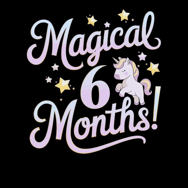 Magic 6 mois Demi-année anniversaire