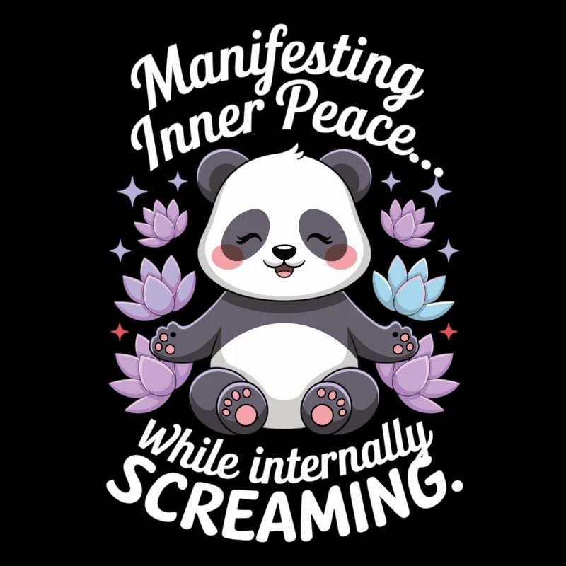 Panda méditer – Zen & Mindfulness