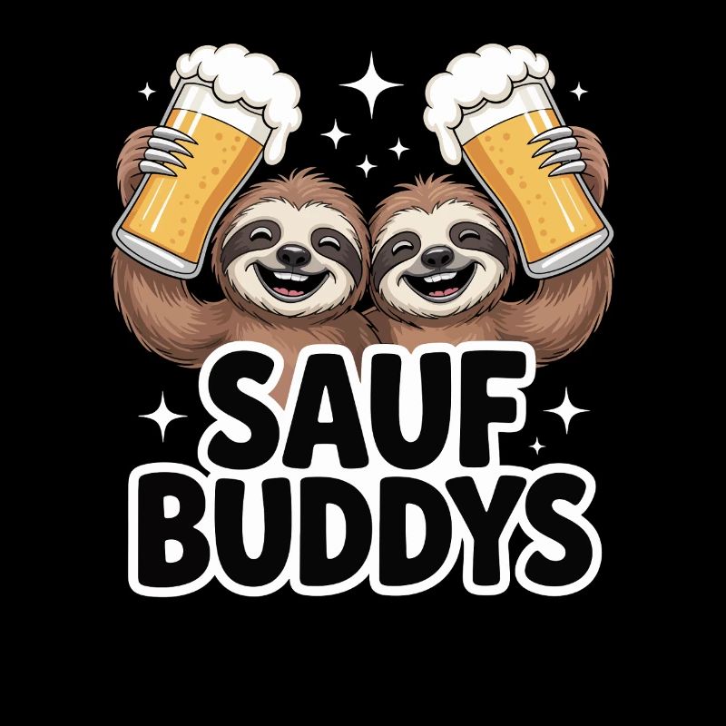 Sauf Buddys Sloth Faultier | Bier