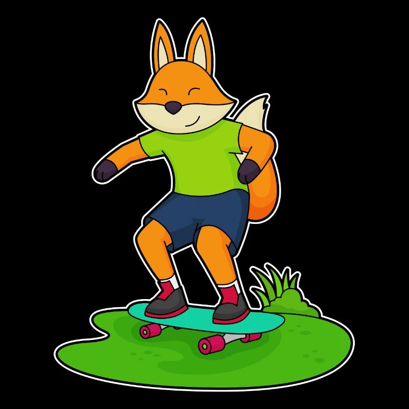 Fuchs Skater Skateboard
