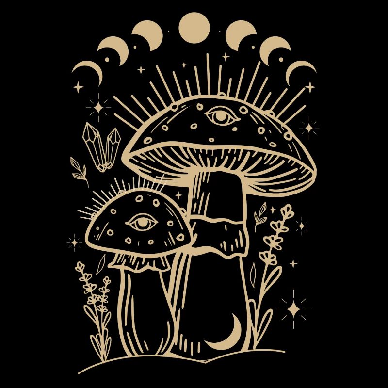 Boho Pilze Cottage Core Aesthetic Goblincore
