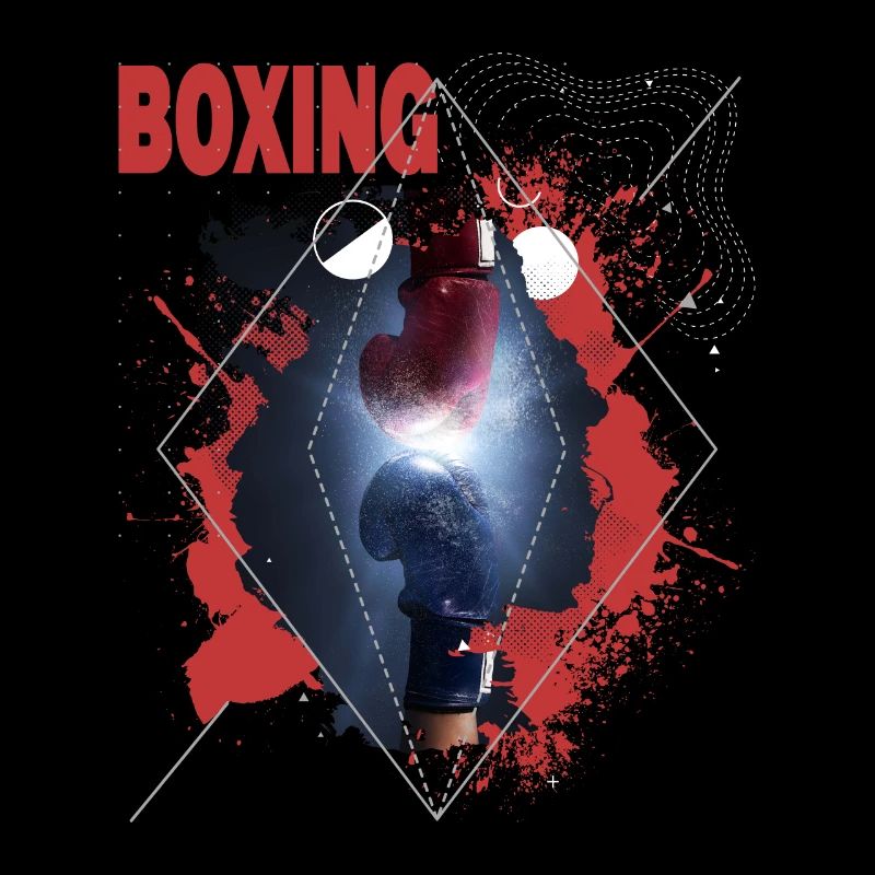 Boxen Boxing Boxer Boxhandschuhe Boxkampf Boxring