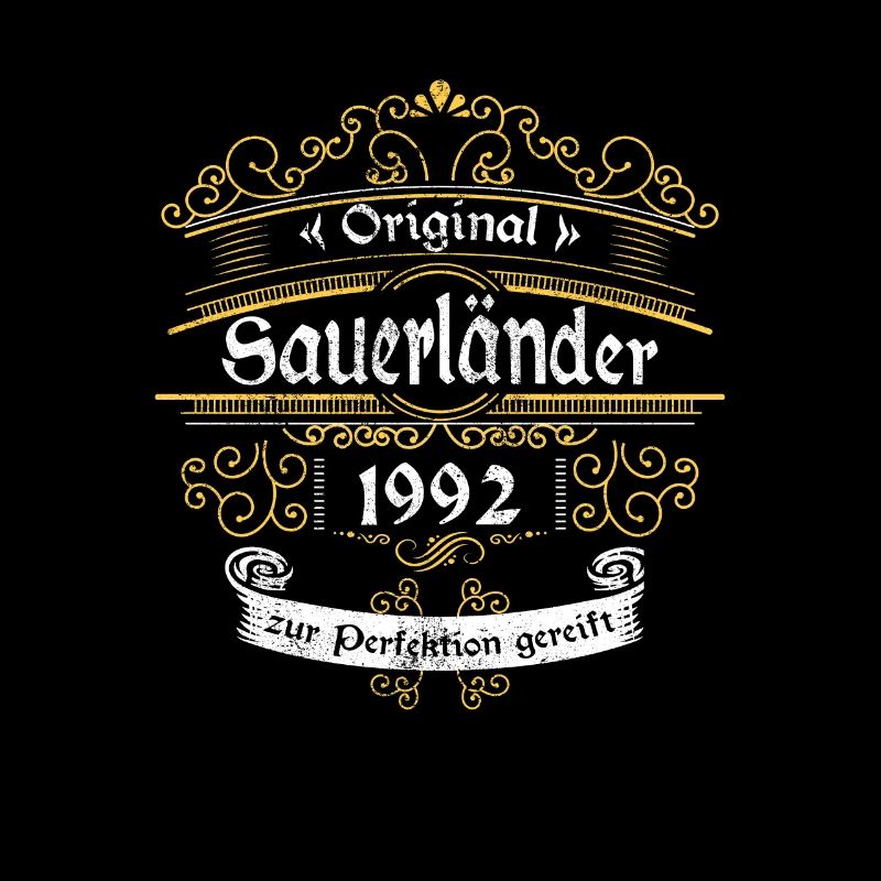 1992 Geburtstag Sauerländer Original Whiskey