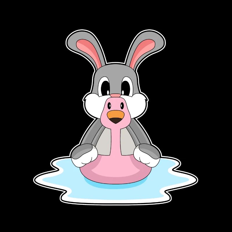 Rabbit Flamingo