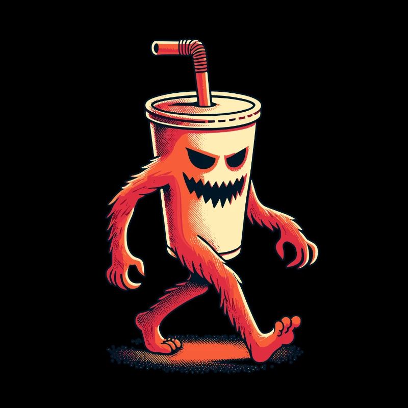 Unheimlicher Monster Trinkbecher Getränke