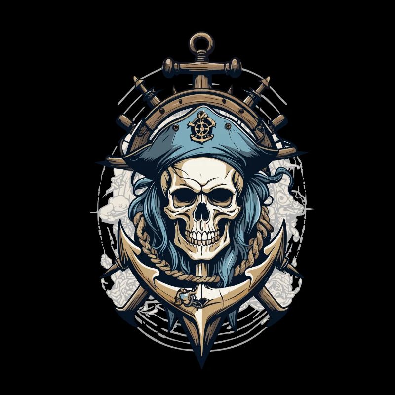 Drapeaux de pirate crâne Jolly Roger costume de pirate