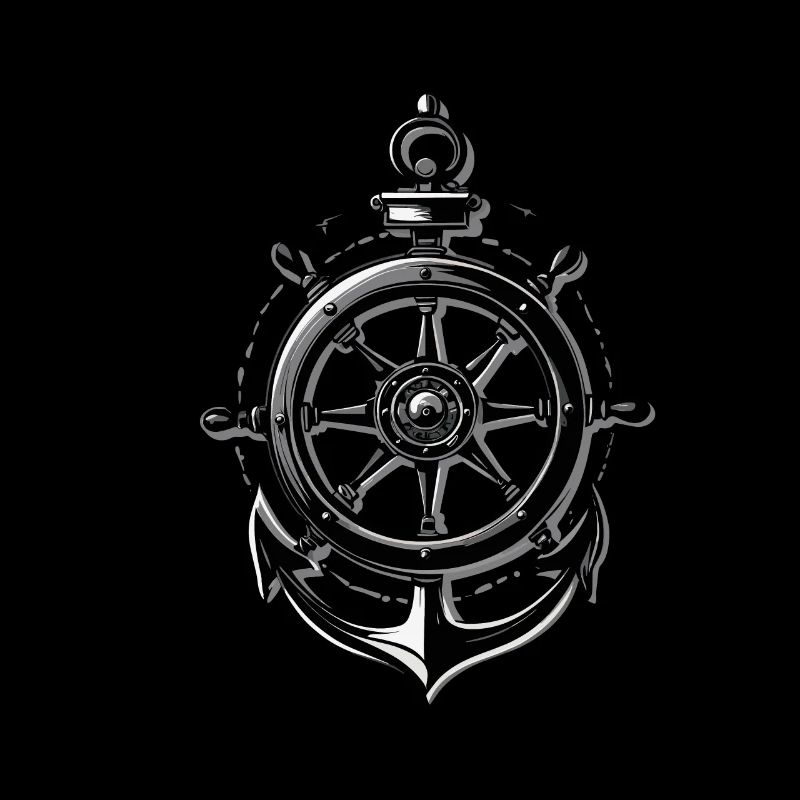 Conception du volant et de l’ancre maritime