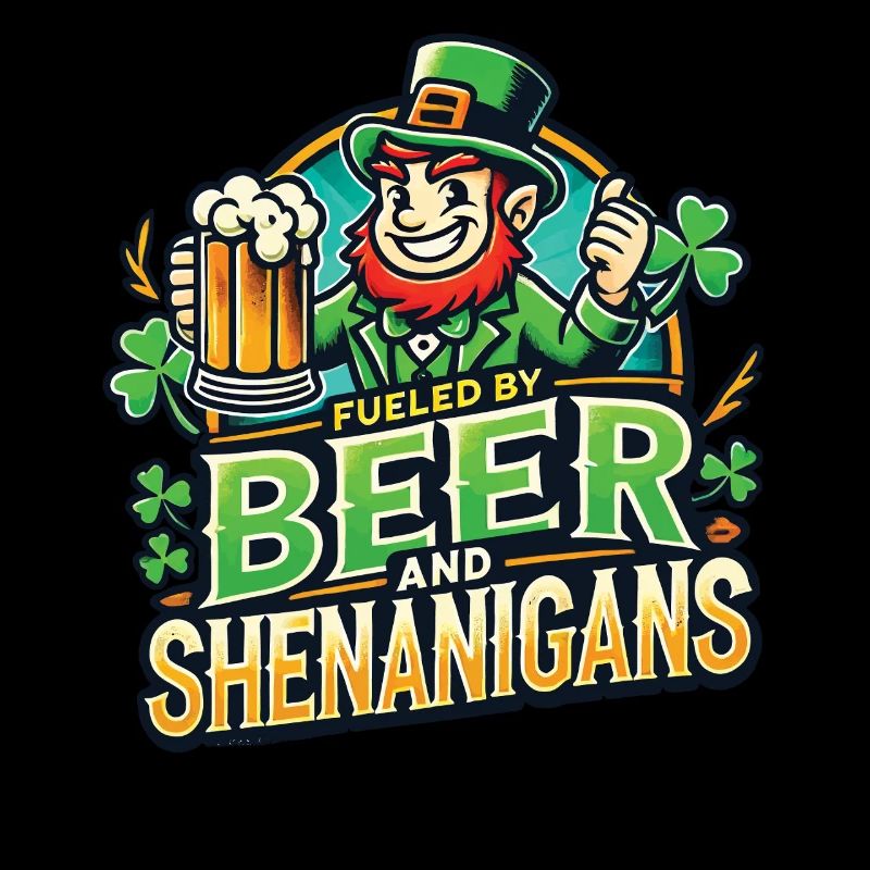 Powered by Beer and Pranks St. Patrick's Day