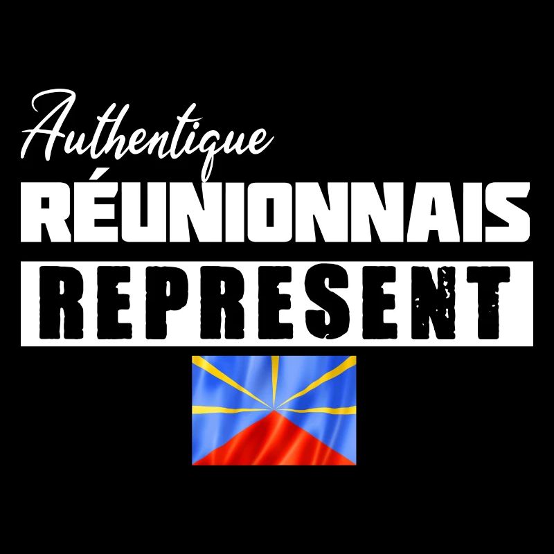 Authentique réunionnais représent