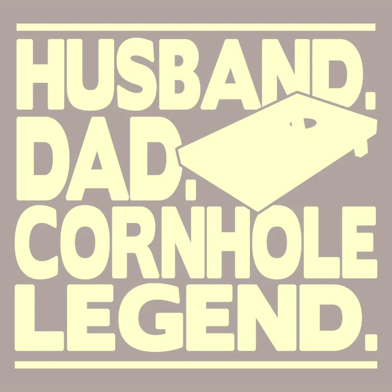 Husband Dad Cornhole Legend