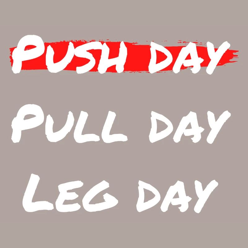 Push day Workout - Push Pull Leg
