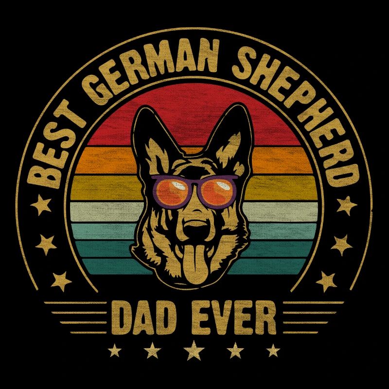 Best German Shepherd Dad Ever