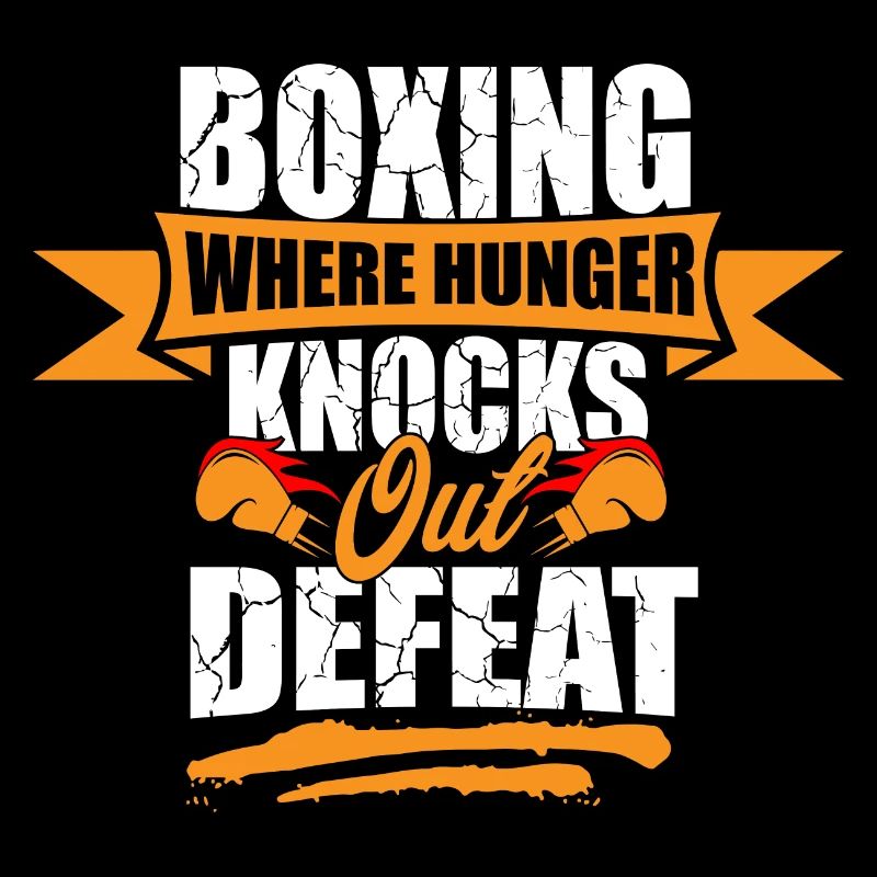 Boxing Where Hunger Knocks Out Defeat,