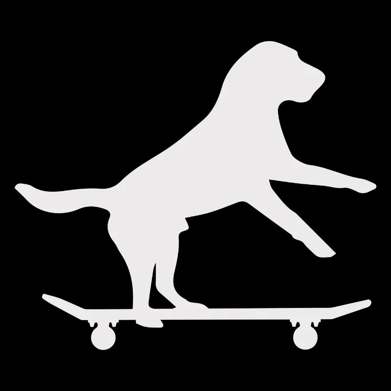Skateboard Dog