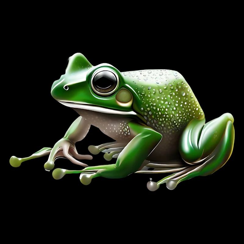 Rain Frog Water Drop Frog