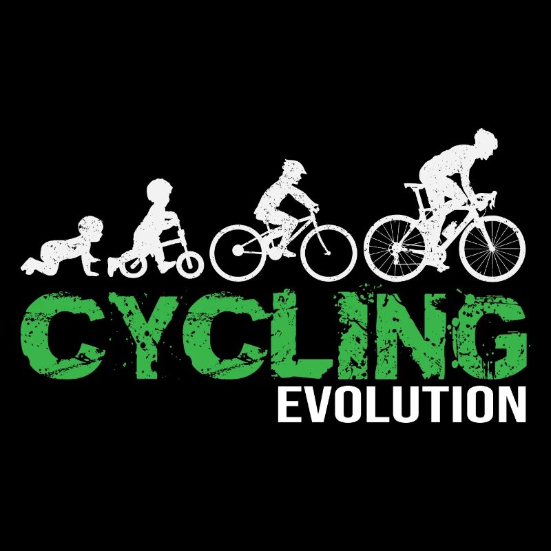 Cycling Evolution Bike Entwicklung Radfahrer