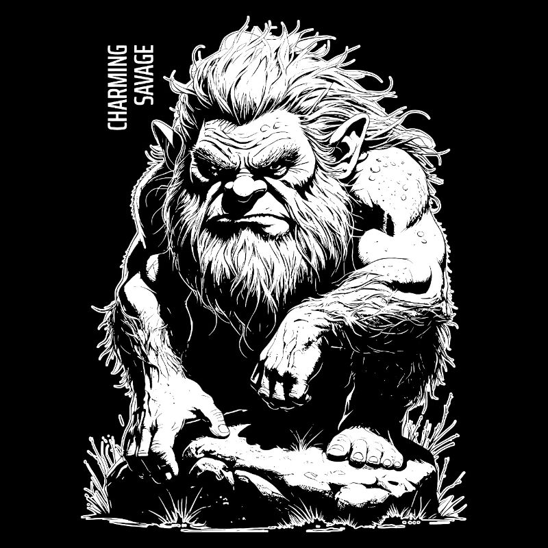 Charming Savage #1 White Design