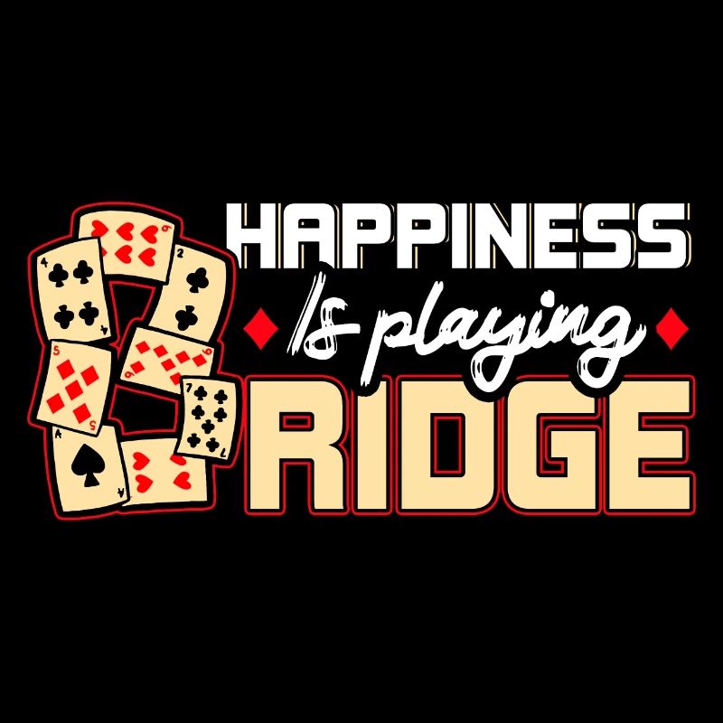 Being happy means playing bridge