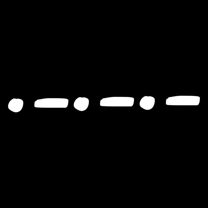 Ligne, points, point, forme, forme