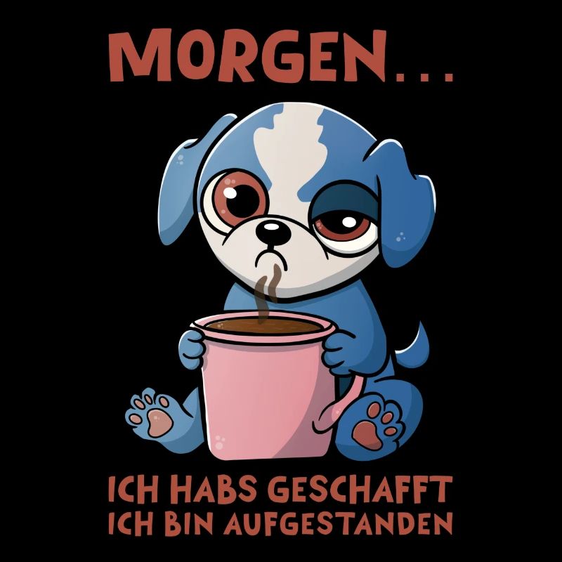 Morgenmuffel Hund