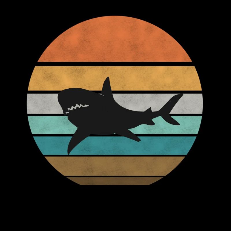 costume de requin rétro requin mégalodon