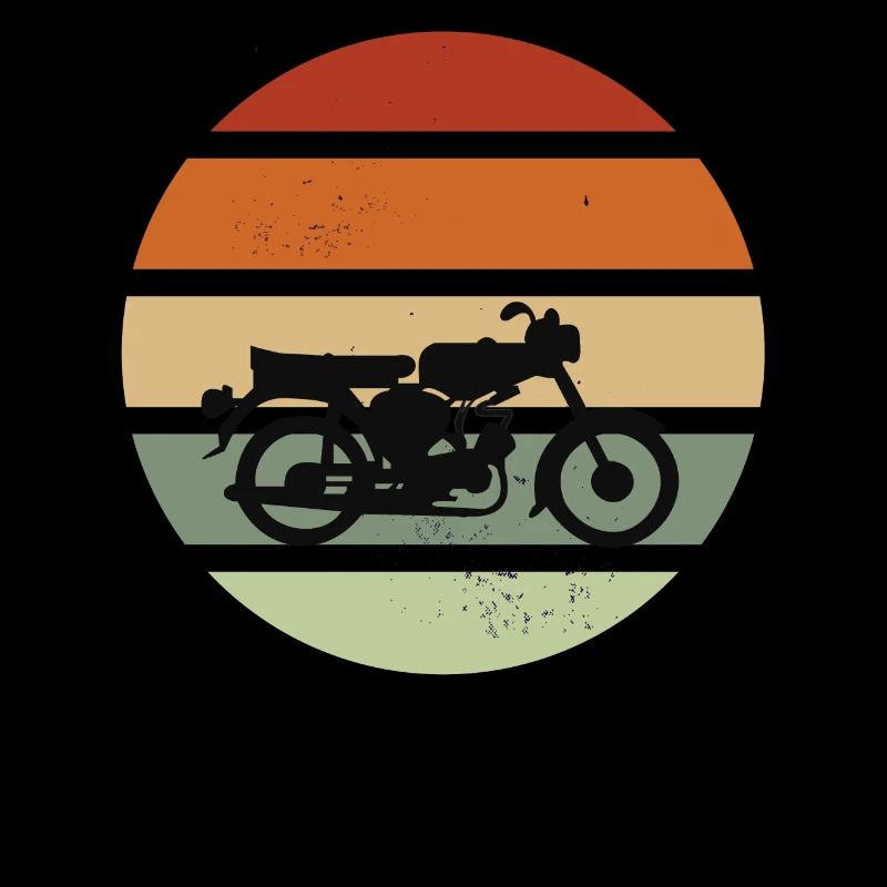 Simson fan Retro s51 ddr moped design