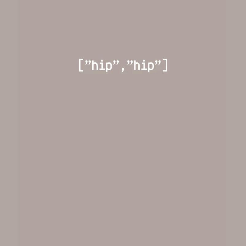 Hip Hip Array Programmer Coding