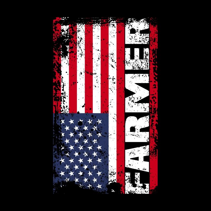 Etats-Unis Drapeau - Fermiers