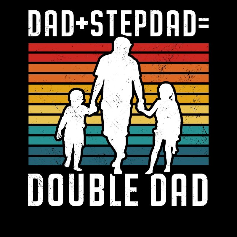 Papa Plus Stepfather Equal Double Papa Stepdad