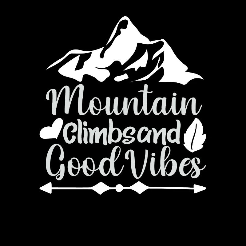 Bergsteigen Sand gute Vibes