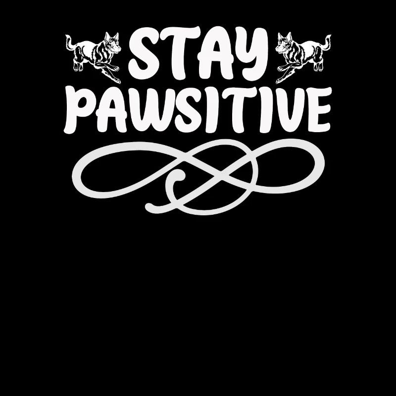 Restez positif patte