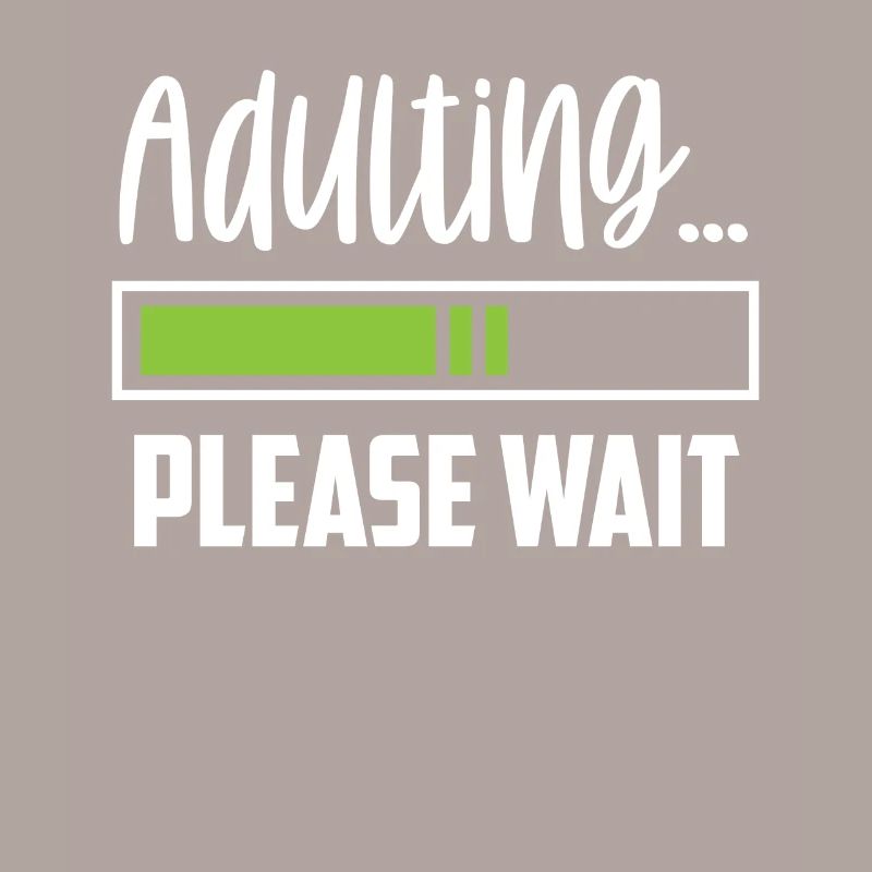 Erwachsen Werden Bitte Warten Pubertät Geburtstag