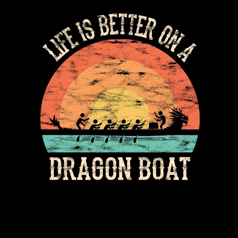 Chinesisches Drachenboot-Bootsrennen