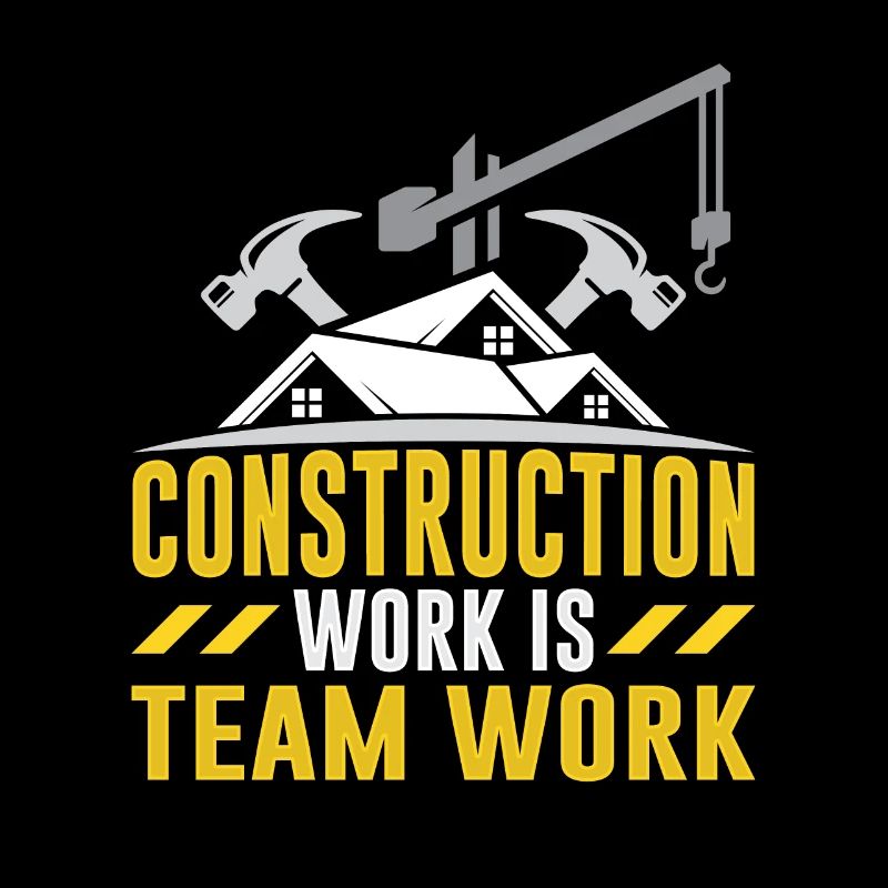 Le travail de construction est un travail d’équipe Travail d’équipe Construction de chantier
