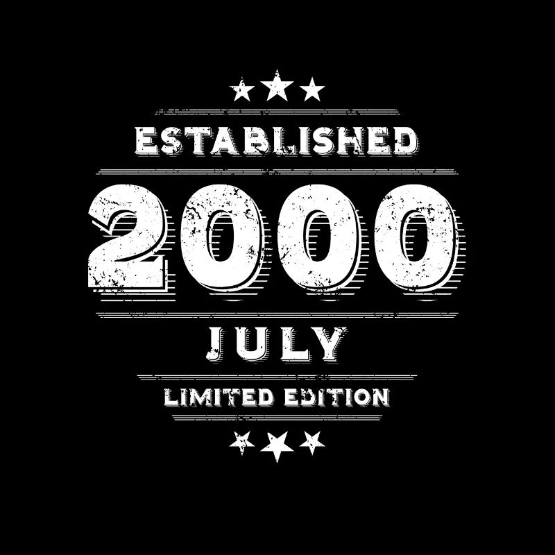 Geburtstag im Juli 2000 - July