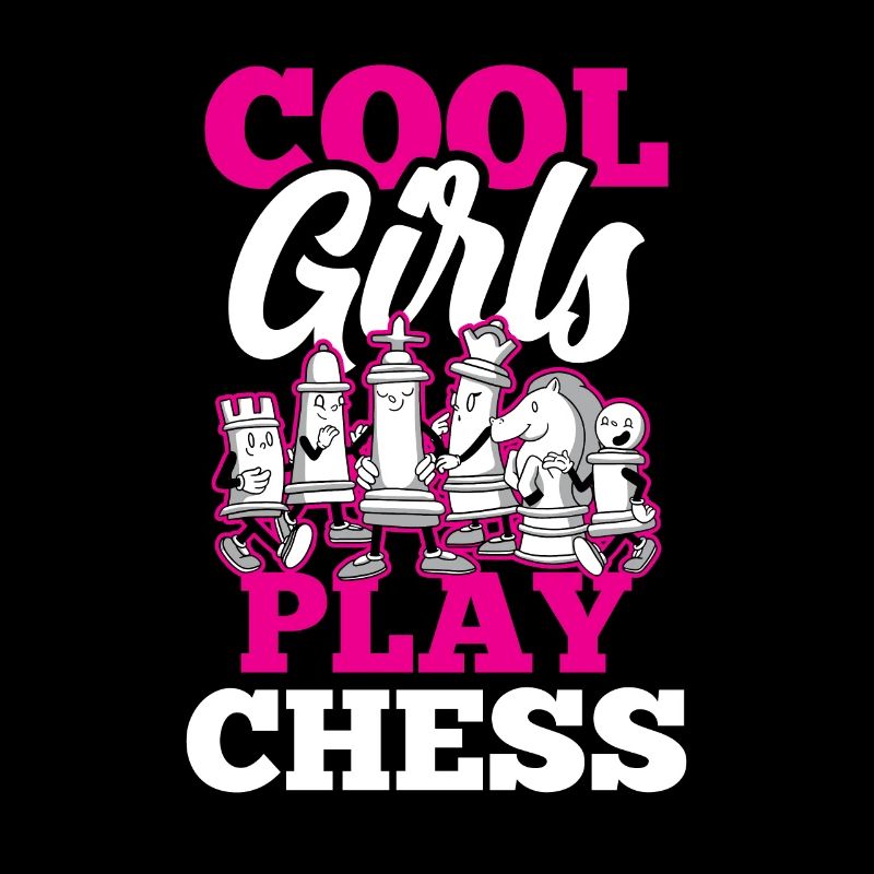 Les filles cool jouent aux échecs