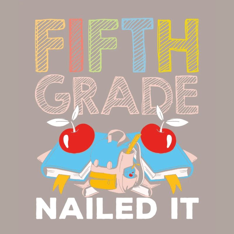 5 Class Completed School Fifth Grader Fifth