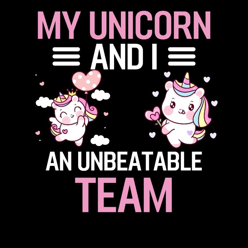 Mein Einhorn und ich ein unschlagbares Team Tier