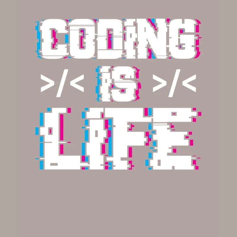 Coding is Life Programmer Coder Code