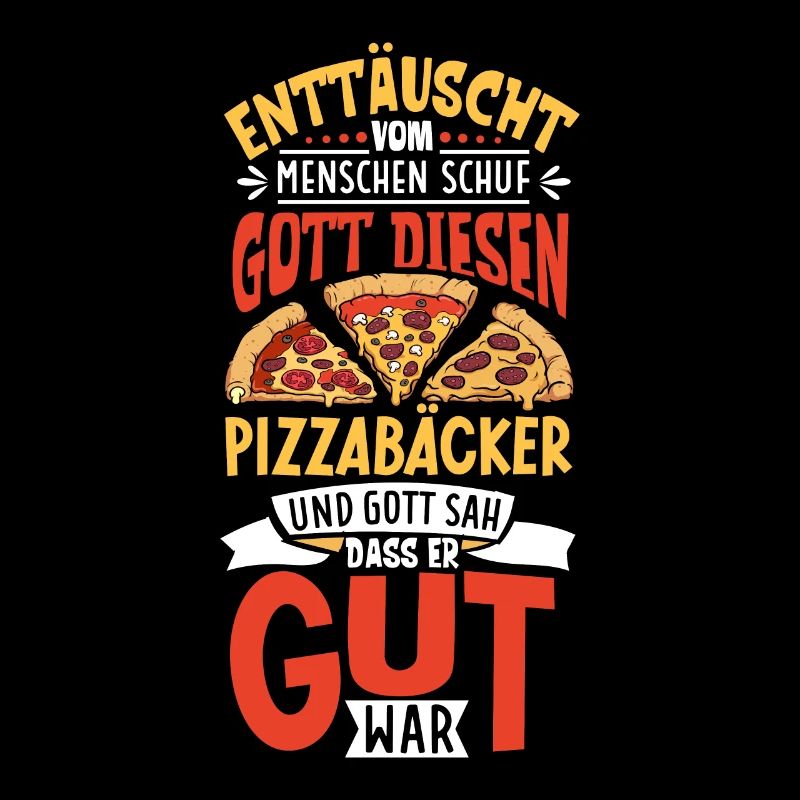 Enttäuscht vom Menschen - Pizza Bäcker