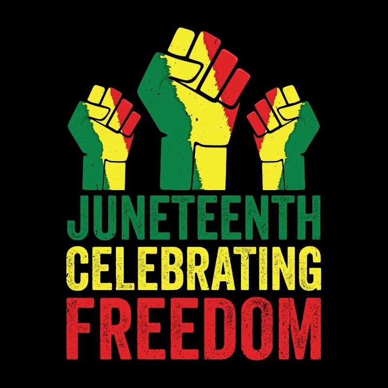 Juneteenth Feier Der Freiheit 1865 Afrika Black