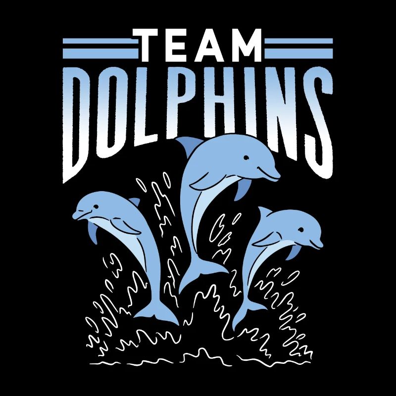 Team Dolphins Dolphin Dolphin Lovers Dolphin