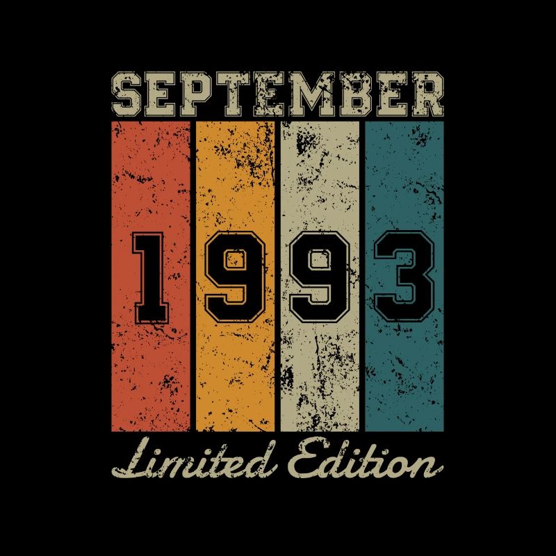 Date de naissance : Septembre 1993 - Edition Limitée Rétro