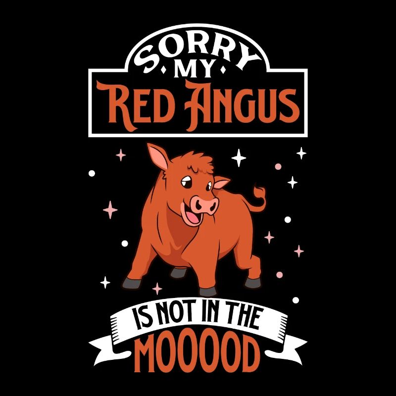 Not in the mood - Red Angus