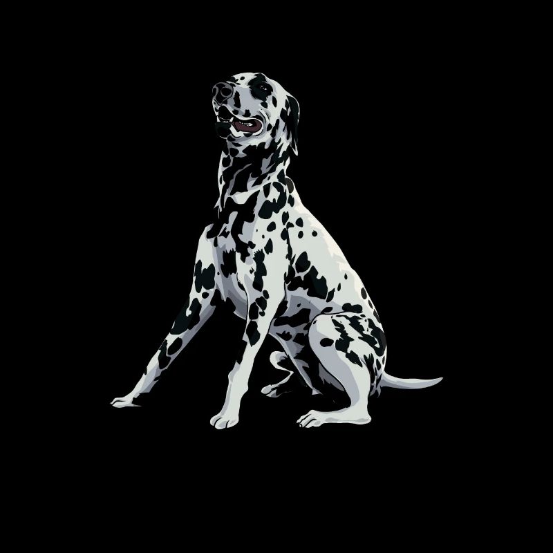 Hunde Zeichnung - Dalmatiner