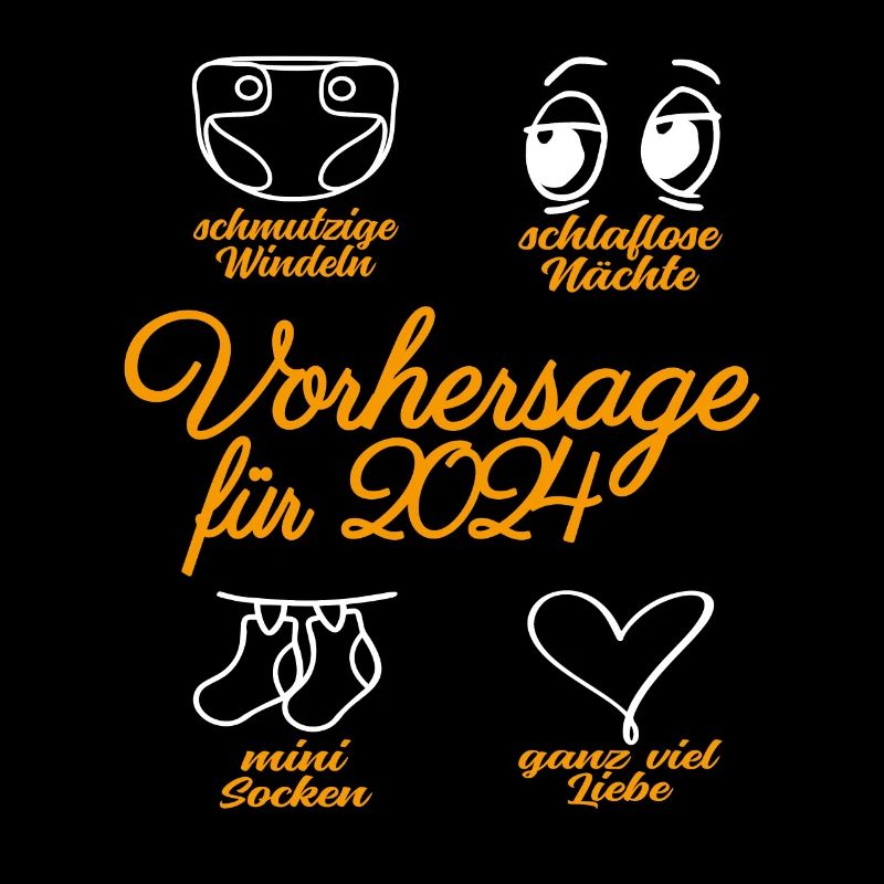 Werdende Eltern 2024 Babybauch Vorhersage