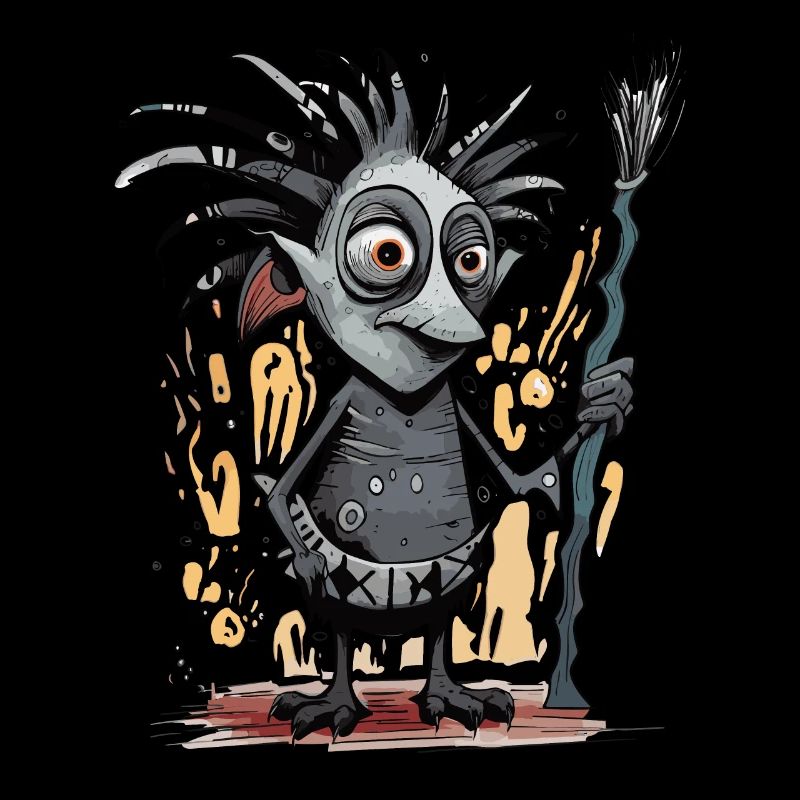 Mythical Monster - Cryptid Monster - Funny