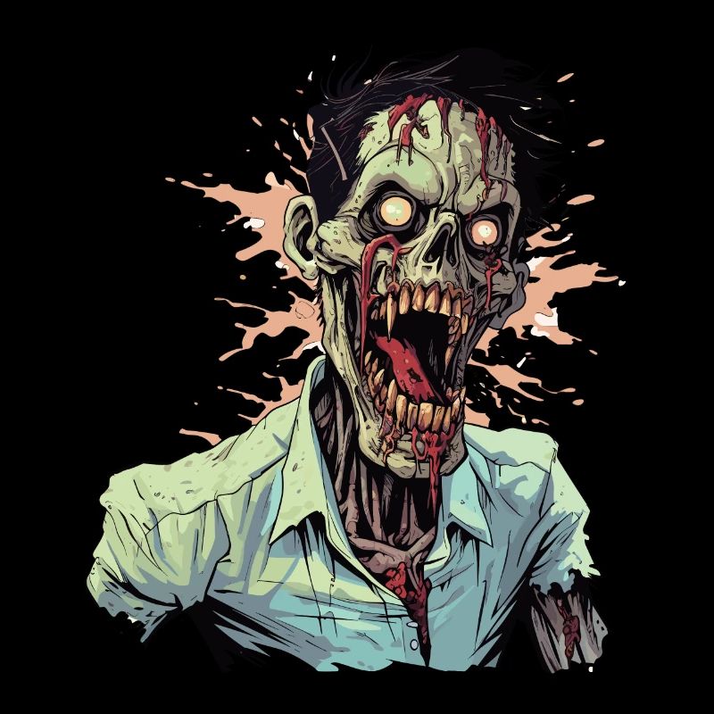 Cool Halloween Costume - Scary Zombie